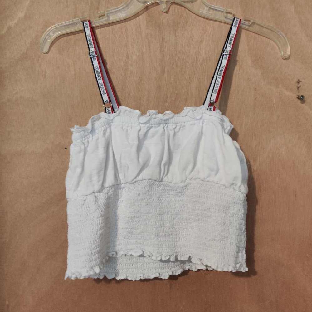 NWOT - Smocked Crop Top - Picture 7 of 9